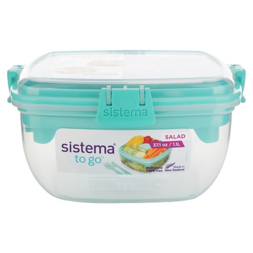 Hermetico Sistema To Go Para Ensalada- 1,1Lt