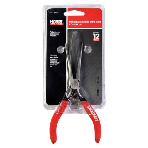 Mini Pinza Handi Works De Punta Extra Larga 6plg