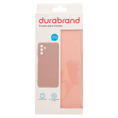 Funda Durabrand INTYSP04S A13PK de silicón para Samsung A13 color rosa