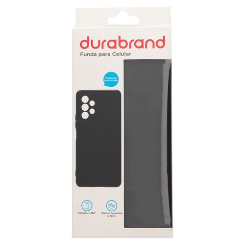 Funda Durabrand INTYSP04S A53BK de silicón para Samsung A53 color negro