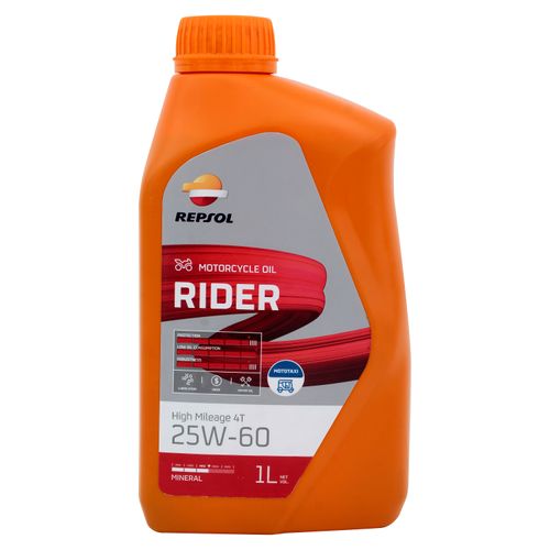 Repsol Rider High Milage 4T 25W60 1Lt