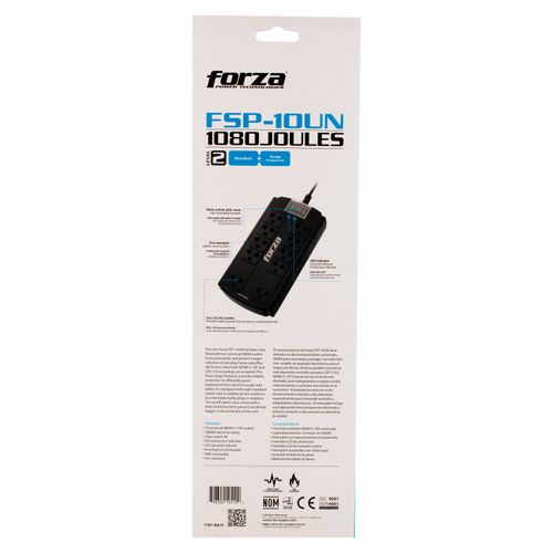 Protector Forza 10Tomas 1800W Fsp10Un