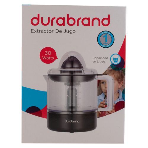 Extractor Durabrand de jugo 0.8 L de capacidad