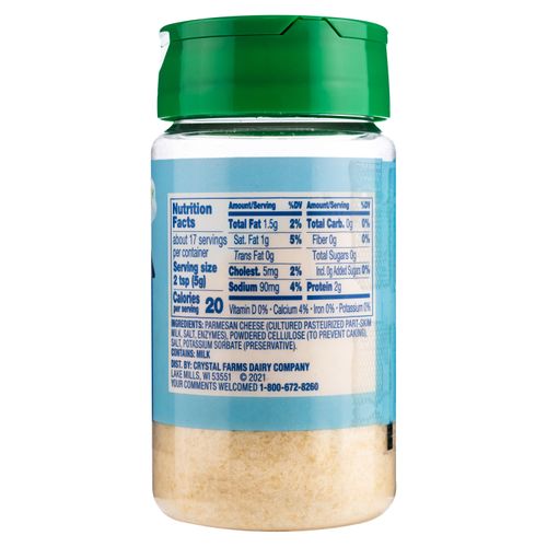 Queso Crystal Farms Parmesano - 85 g
