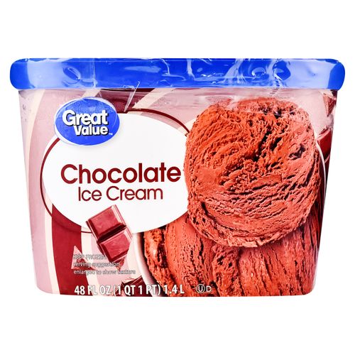 Helado Great Value De Chocolate 1.4 Lt