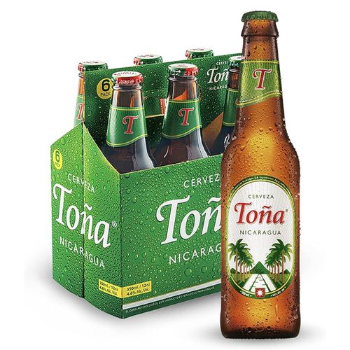 6 Pack De Cerveza Tona De Botella- 350ml