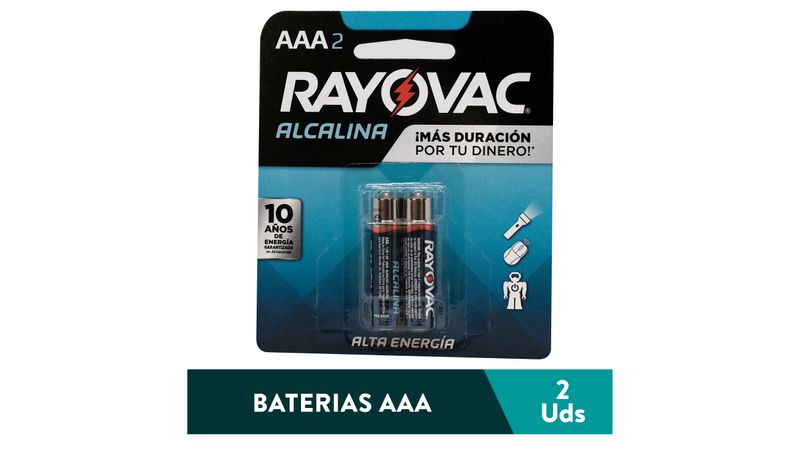Batería AAA alcalina 2 unidades