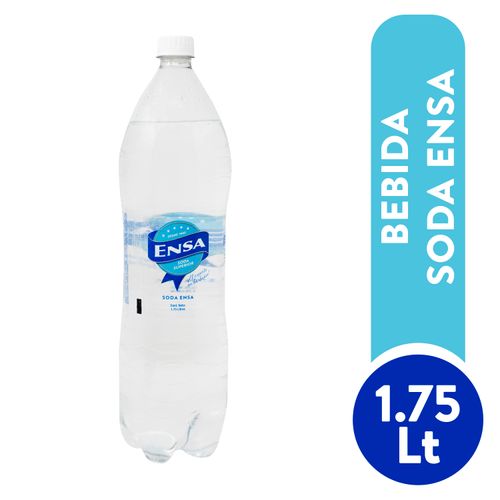 Bebida carbonatada Ensa sabor natural - 1.75 L