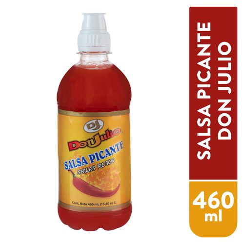 Salsa Don Julio Picante Chile Rojo - 460Ml