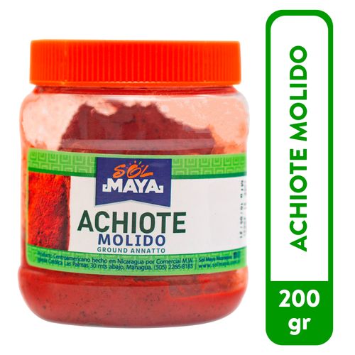 Achiote  Molido Sol Maya - 200 g
