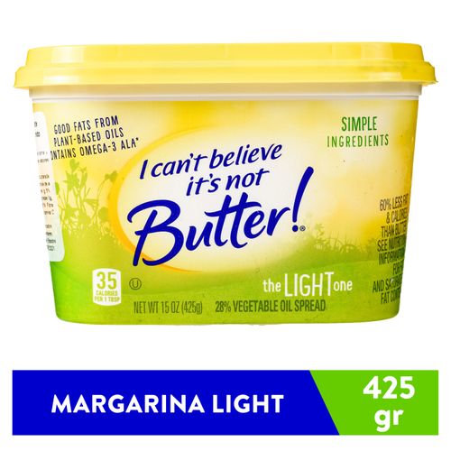 Margarina I Cant Believe Light -425gr