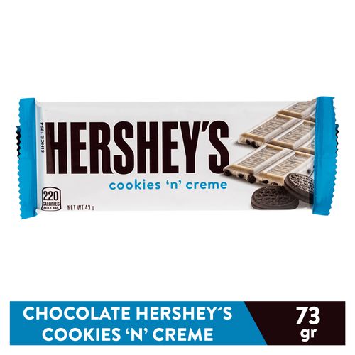 Chocolate Hersheys Cookies N Cream - 43gr