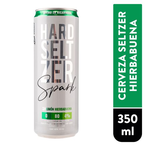 Seltzer Spark Limon Hierbabuena - 350ml