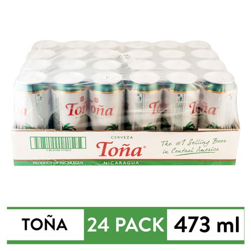 Cerveza Toña Lata 24Pk - 473ml