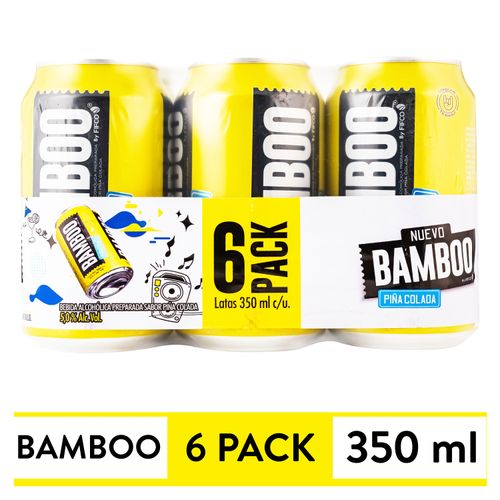 6pk Bamboo Pina Colada 2100ml