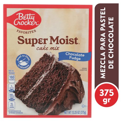 Bettycrocker Choc Fudge Supermoist 375gr