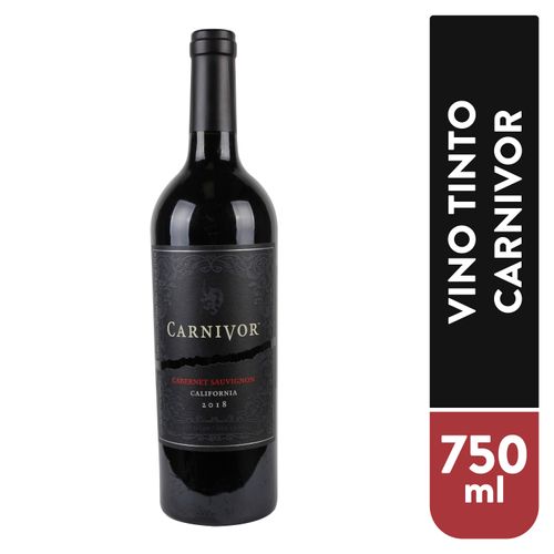 Vino Tinto Carnivor Cabernet Sauvi 750ml