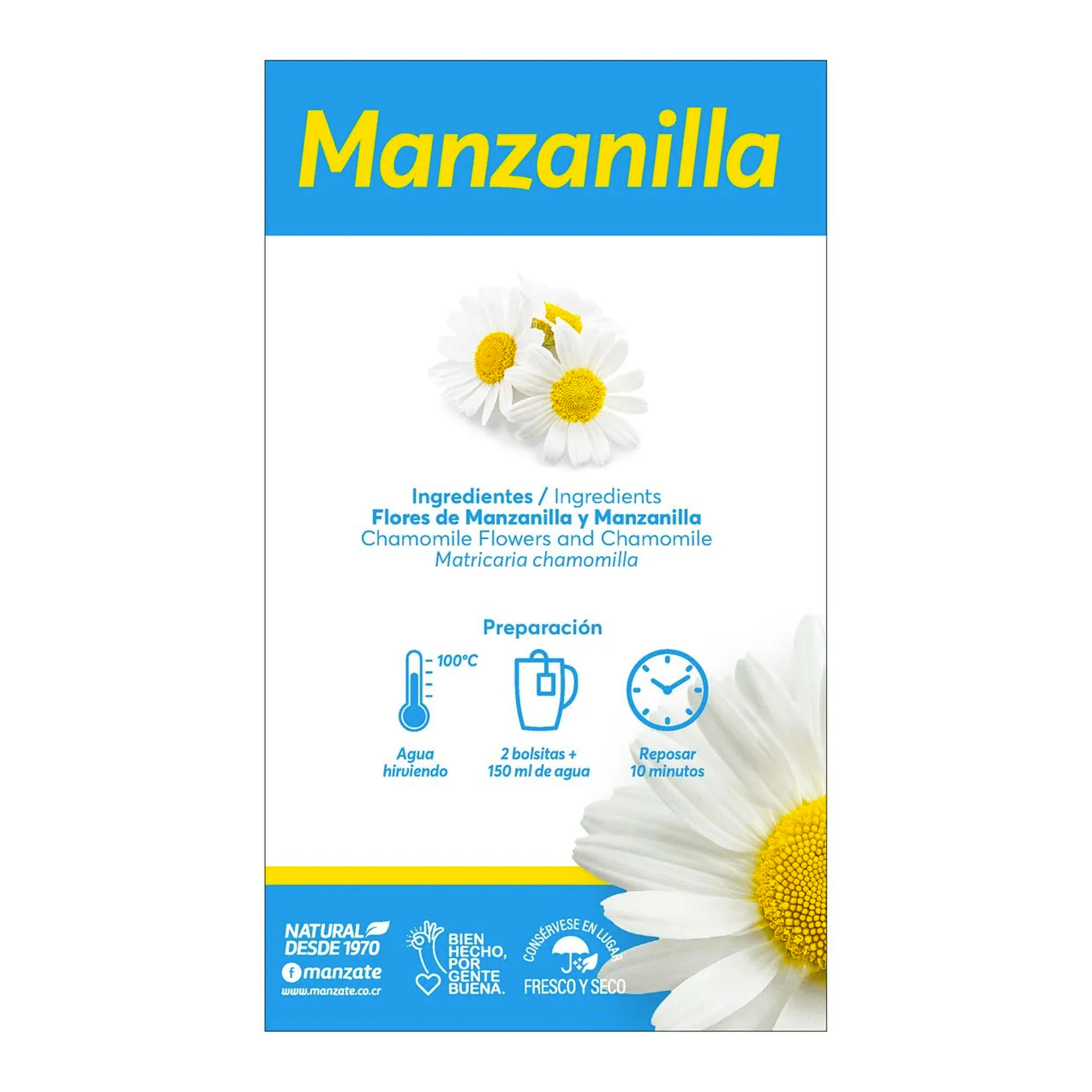 Comprar Infusión de Manzanilla Natural 25 Uds