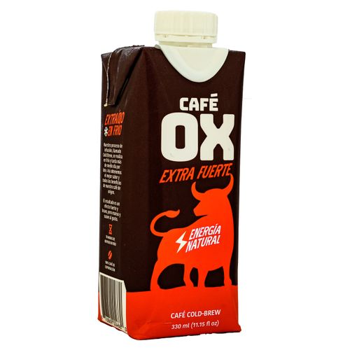 Café Frío Cafa Ox Brew Extra Fuerte -330ml