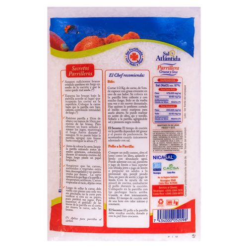 Sal Atlantida Parrillera - 1000 g