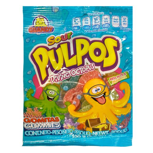 Gomitas Guandy De Pulpos -100gr