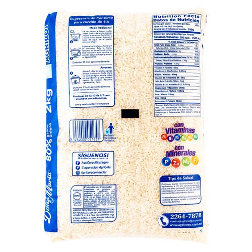 Arroz Doña Maria 80/20 - 2000 g
