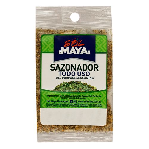 Sazonador Sol Maya Todo Uso Bolsa - 20gr