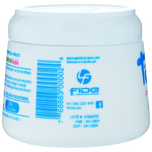 Crema Pañalito para bebé - 235 g