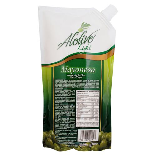 Mayonesa Alolivo Con Aceite De Oliva - 400gr