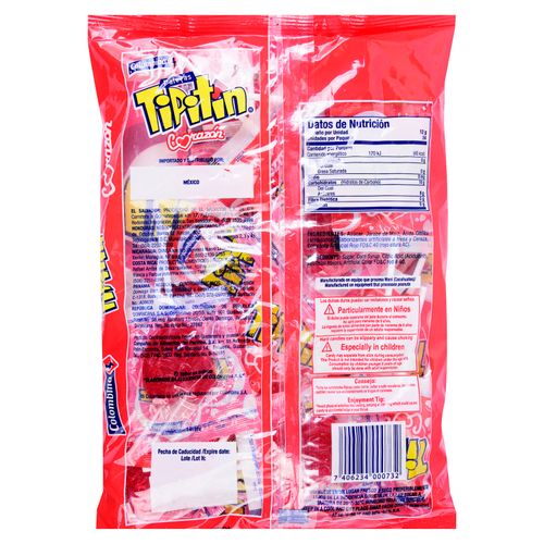 Paleta Colombina Tipitin  De Corazon  24 Unidades- 288gr