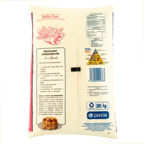 Harina Bollo Fino De Trigo - 2000 g