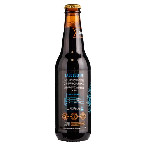 Cerveza Moropotente lado oscuto - 350 ml