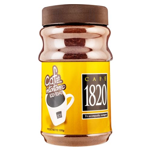 Cafe 1820 Instantaneo Bote - 100Gr
