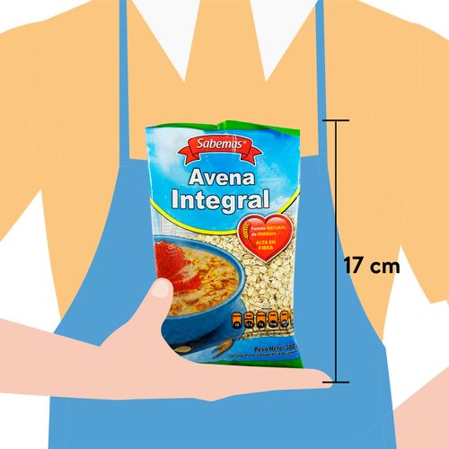 Sabemas Avena Integral Bolsa - 300gr