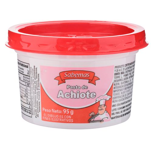 Achiote Sabemas en pasta - 95 g