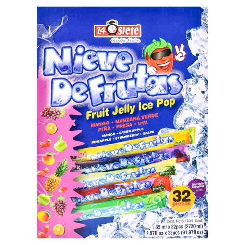 Nieve Gelatina Liquida De Fruta 32U 85Ml