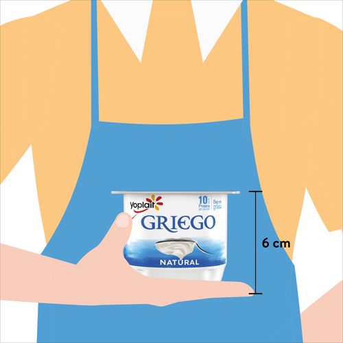 Yogurt Yoplait griego natural - 145 g