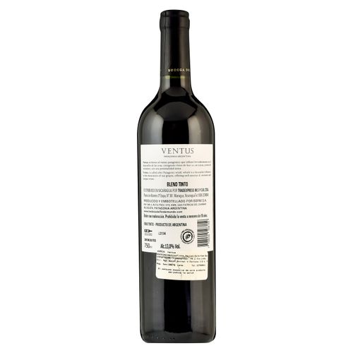 Vino Tinto Ventus Merlot Malbec- 750ml