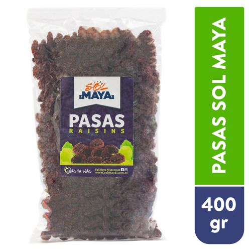Pasas Sol Maya En Bolsa - 400 g