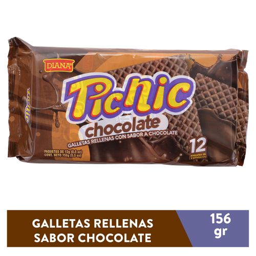 Galleta Diana Picnic Chocolate - 156gr