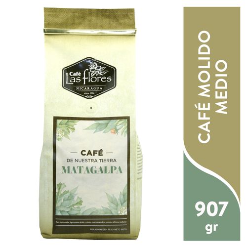 Cafe Las Flores Nuestra Tierra Mataga - 908Gr