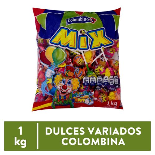 Dulces Variedad Colombina Mix Bolsa- 1Kg