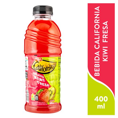 Jugo California Nectar De  Kiwi Y Fresa - 400ml