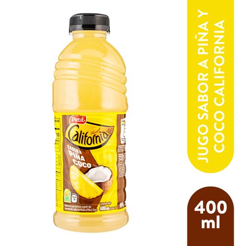 Jugo California Nectar De  Piña Y Coco - 400ml