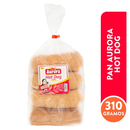 Pan Aurora Hot Dog - 310Gr