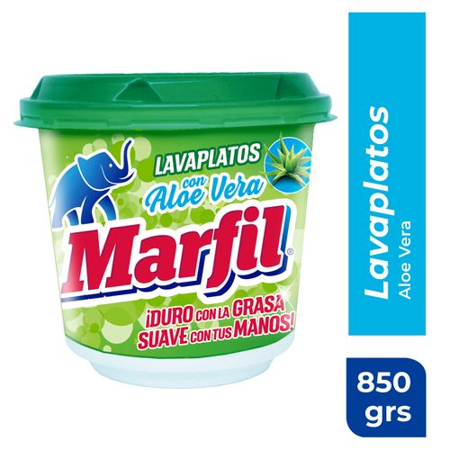 Lavaplato Marfil Taza Aloe Vera - 850 g