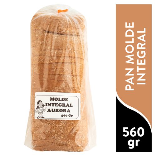 Pan Aurora Integral Sin Colesterol - 560 g