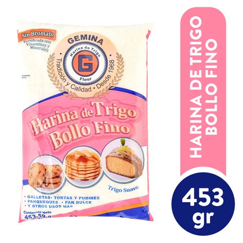 Harina Bollo Fino De Trigo - 453.59Gr