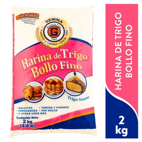 Harina Bollo Fino De Trigo - 2000 g