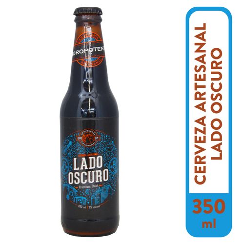 Cerveza Moropotente lado oscuto - 350 ml